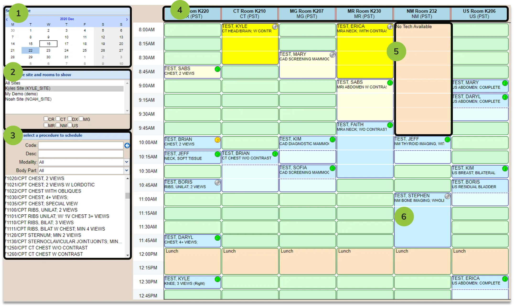 Radiology Information System Module